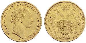 1 Ducat Habsburg Empire (1526-1804) Oro Franz Joseph I (1830 - 1916)