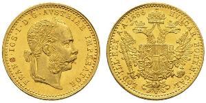 1 Ducat Habsburg Empire (1526-1804) Oro Franz Joseph I (1830 - 1916)