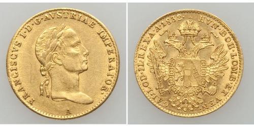 1 Ducat Habsburg Empire (1526-1804) Oro Francis II, Holy Roman Emperor (1768 - 1835)
