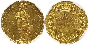 1 Ducat Hamburgo Oro 