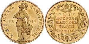 1 Ducat Hamburgo Oro 