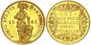 1 Ducat Hamburgo Oro 