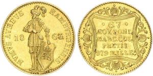 1 Ducat Hamburgo Oro 