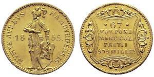 1 Ducat Hamburgo Oro 