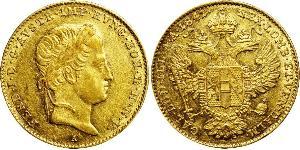 1 Ducat Impero austriaco (1804-1867) Oro Ferdinand I of Austria (1793 - 1875)