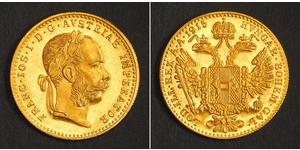 1 Ducat Impero austro-ungarico (1867-1918) Oro Franz Joseph I (1830 - 1916)