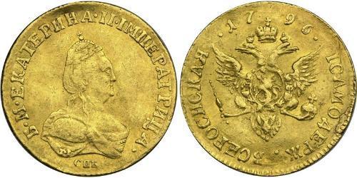 1 Ducat Impero russo (1720-1917) Oro Caterina II (1729-1796)