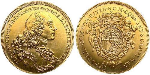 1 Ducat Liechtenstein (1719 - ) Oro 
