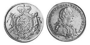 1 Ducat Margraviato di Baden-Durlach (1535 - 1771) Oro 