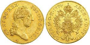1 Ducat Monarchia asburgica (1526-1804) Oro Joseph II, Holy Roman Emperor  (1741 - 1790)