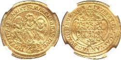 1 Ducat Principado de Ansbach (1398–1792) Oro 