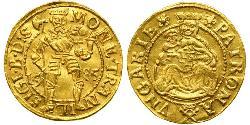 1 Ducat Principality of Transylvania (1571-1711) Oro Segismundo Báthory (1572 -1613)