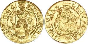 1 Ducat Principality of Transylvania (1571-1711) Oro Segismundo Báthory (1572 -1613)