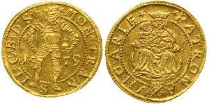 1 Ducat Principality of Transylvania (1571-1711) Oro Cristóbal Báthory (1530-1581)