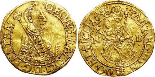 1 Ducat Principality of Transylvania (1571-1711) Oro György Rákóczi I (1593-1648)