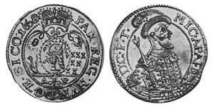 1 Ducat Principato di Transilvania (1571-1711) Oro Michael Apafi, Prince of Transylvania (1632 - 1690)