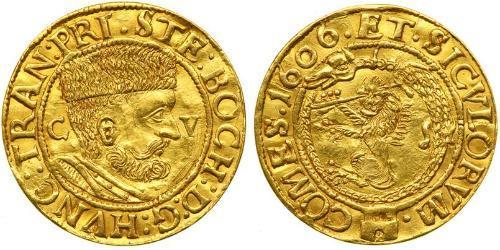 1 Ducat Principato di Transilvania (1571-1711) Oro István Bocskai  (1557 - 1606)