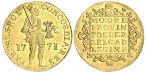 1 Ducat Provincias Unidas de los Países Bajos (1581 - 1795) Oro 