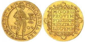 1 Ducat Provincias Unidas de los Países Bajos (1581 - 1795) Oro 