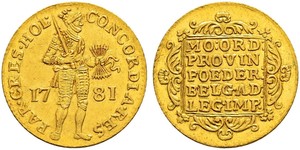 1 Ducat Provincias Unidas de los Países Bajos (1581 - 1795) Oro 