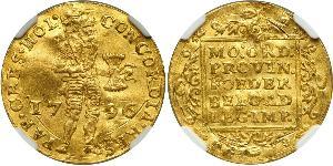 1 Ducat Provincias Unidas de los Países Bajos (1581 - 1795) Oro 