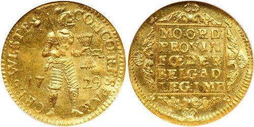 1 Ducat Provincias Unidas de los Países Bajos (1581 - 1795) Oro 