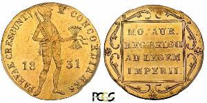 1 Ducat Regno dei Paesi Bassi (1815 - ) Oro 