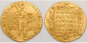 1 Ducat Regno dei Paesi Bassi (1815 - ) Oro 