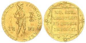 1 Ducat Regno dei Paesi Bassi (1815 - ) Oro 