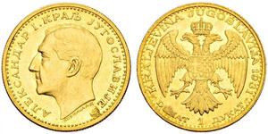 1 Ducat Regno di Jugoslavia (1918-1943) Oro Alexander I of Yugoslavia (1888 - 1934)