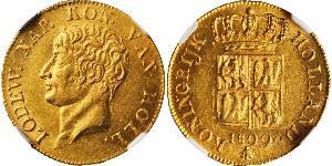 1 Ducat Reino de Holanda (1806 - 1810) Oro 