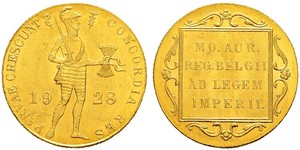 1 Ducat Reino de los Países Bajos (1815 - ) Oro 