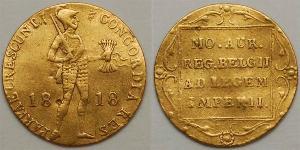 1 Ducat Reino de los Países Bajos (1815 - ) Oro 