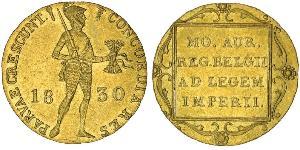 1 Ducat Reino de los Países Bajos (1815 - ) Oro 