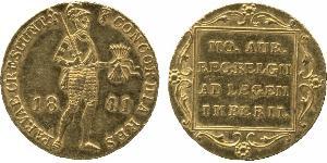 1 Ducat Reino de los Países Bajos (1815 - ) Oro 
