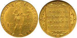 1 Ducat Reino de los Países Bajos (1815 - ) Oro 