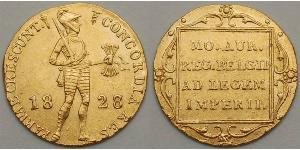 1 Ducat Reino de los Países Bajos (1815 - ) Oro 