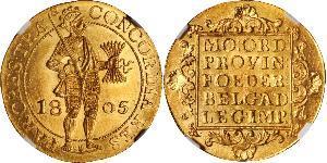 1 Ducat Repubblica delle Sette Province Unite (1581 - 1795) Oro 