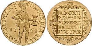 1 Ducat Repubblica delle Sette Province Unite (1581 - 1795) Oro 