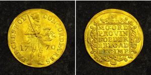 1 Ducat Repubblica delle Sette Province Unite (1581 - 1795) Oro 