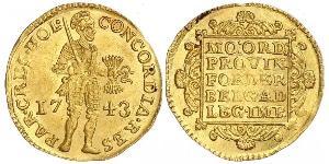 1 Ducat Repubblica delle Sette Province Unite (1581 - 1795) Oro 