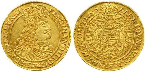 1 Ducat Sacro Romano Impero (962-1806) / Austria Oro Ferdinand III, Holy Roman Emperor (1608-1657)