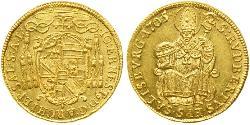 1 Ducat Salisburgo (1328 - 1803) Oro Johann Ernst von Thun und Hohenstein