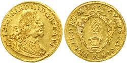 1 Ducat States of Germany Oro Ferdinand III, Holy Roman Emperor (1608-1657)