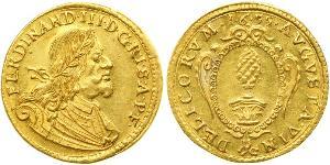 1 Ducat Stati federali della Germania Oro Ferdinand III, Holy Roman Emperor (1608-1657)