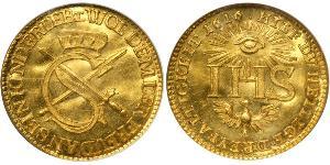 1 Ducat Stati federali della Germania Oro 