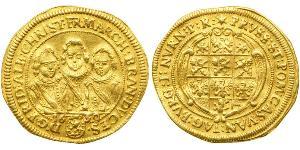 1 Ducat Stati federali della Germania Oro 