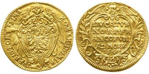 1 Ducat Stati federali della Germania Oro 