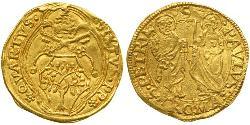 1 Ducat Stato Pontificio (752-1870) Oro Papa Sisto IV (1414-1484)