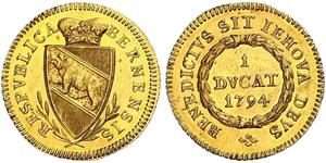 1 Ducat Suiza Oro 